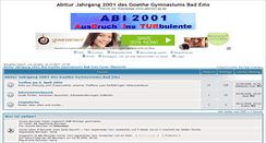Desktop Screenshot of abi2001gg.bboard.de