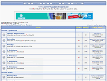 Tablet Screenshot of cellerfussball.bboard.de