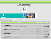 Tablet Screenshot of carimav2.bboard.de