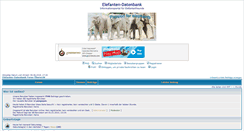 Desktop Screenshot of elefantenfans.bboard.de